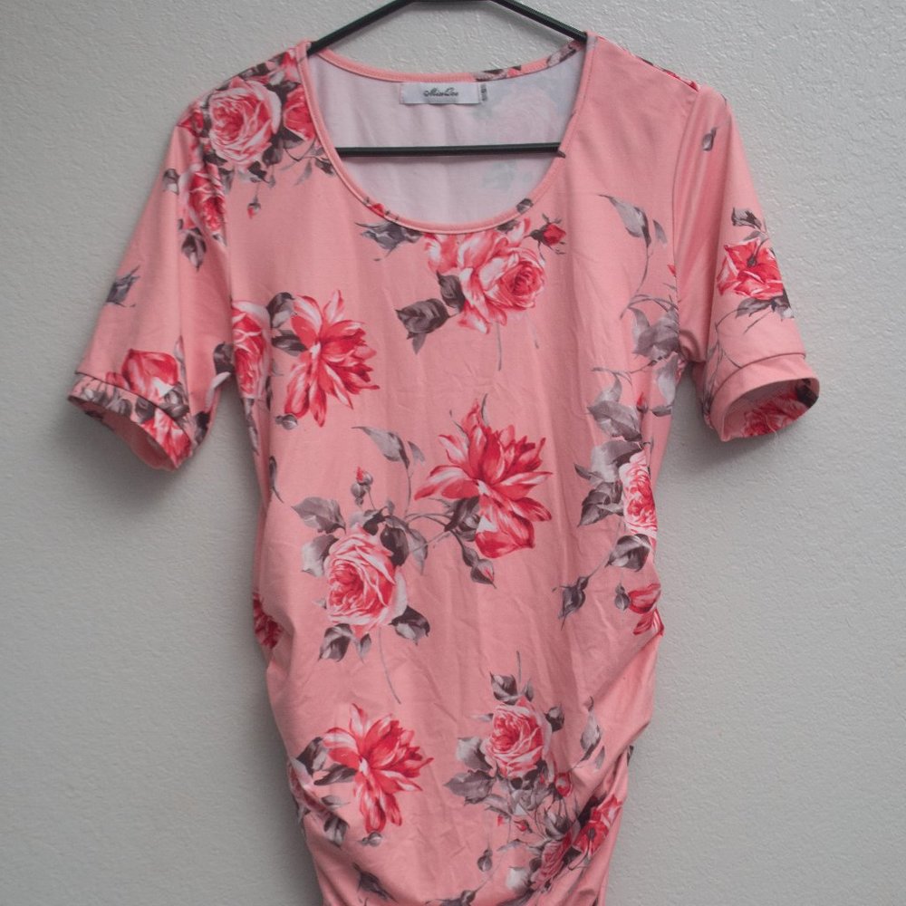 Miss lee Maternity Short Sleeve Dress